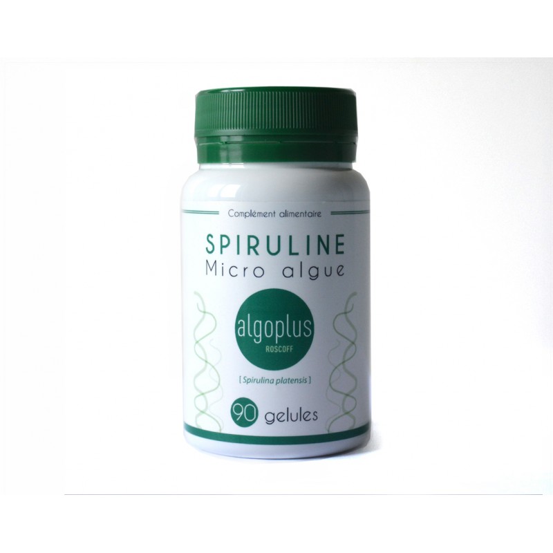Complément alimentaire spiruline (90 gélules) Complément alimentaire spiruline (90 gélules)