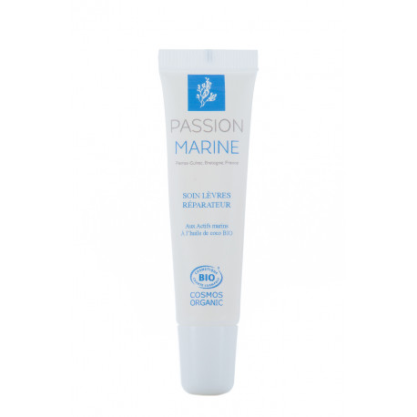 Soin des Lèvres Réparateur Bio Passion Marine 15 ml