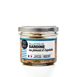 Rillettes de sardine au piment d'Espelette 90 g