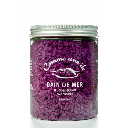 Bain de mer Sel de Guérande aux algues (rose) 300 g