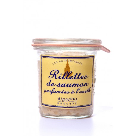 Rillettes de saumon parfumées à l'aneth 105 g